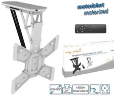 TV Support Motorisé Avec Ir Télécommande Pliant Montage au Plafond pour LCD TV