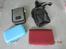 lot de 4 housses de transport / game boy advance / game boy pocket / nintendo DS