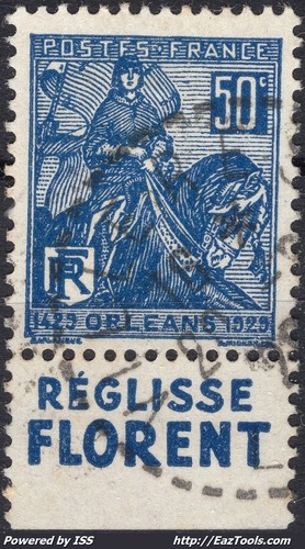 France 257 avec - 257, bandelette