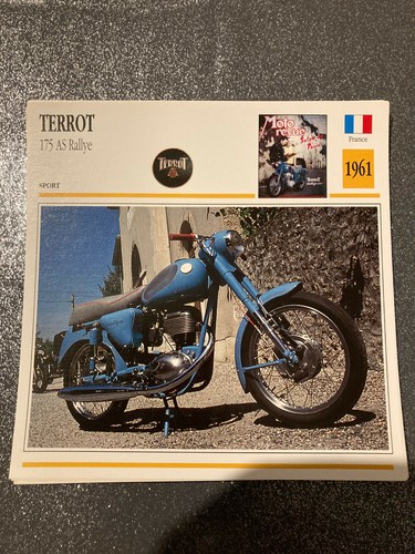 Carte fiche moto collection - fiche,