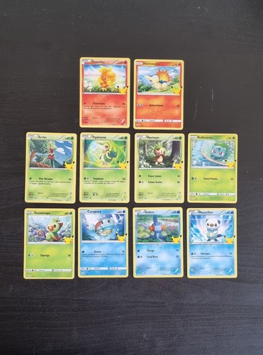 Lot cartes pokémon - 10,