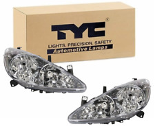 2X PHARE AVANT GAUCHE +DROITE ELECTRIQUE POUR PEUGEOT 307 CC SW BREAK 2000-2005