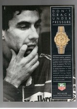Ayrton senna tag heuer - heuer, montre