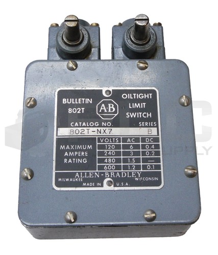 Neuf allen bradley 802t nx7 - bradley, 802t-nx7/b
