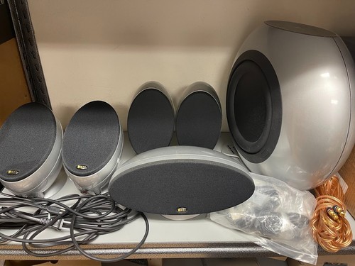 One set kef hts3001se black - set,