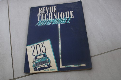 Manuel peugeot 203 tous - manuel, type