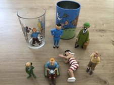 Lot Personnages Tintin Anciens 