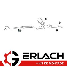 Echappement silencieux pour