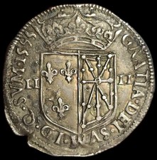 1/4 D'écu De Navarre 1595 St