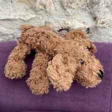 Doudou Peluche Anna Club Plush Chien Marron Poilu