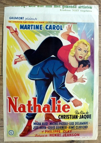 Belgian poster nathalie - belgian,