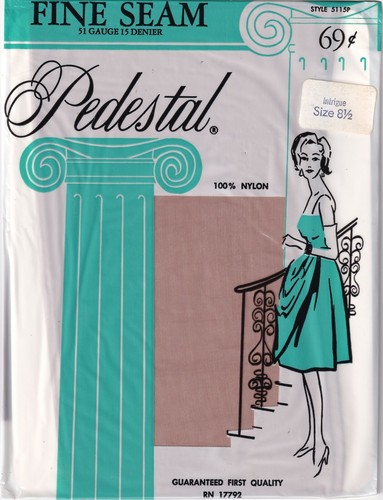 Bas nylon couture pedestal - bas, 51