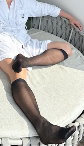 Paire bas socks sheer - mi,