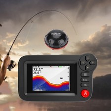 Détecteur de poissons portable, sondeur de profondeur, détecteur de poissons