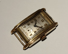 Laco vintage Art-Deco tank watch - Durowe 580 - Running