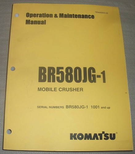 Komatsu br580jg mobile - komatsu, br580jg-1