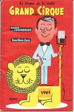 Programme 1961 Grande Cirque