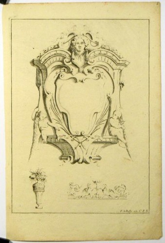 Gravure sur cuivre originale