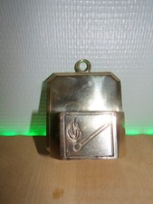 porte-allumettes en laiton