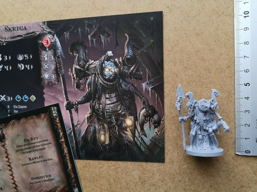 Skriga witch miniature cards - skriga,