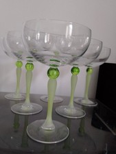 6 Coupes À Champagne Cristal d'Arques Série EDEN