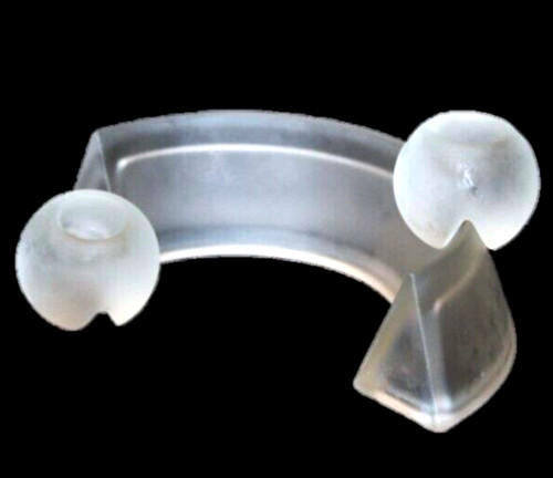 Tupperware crescent candle - crescent,
