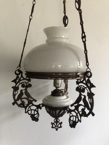 Superbe lustre pétrole - superbe,