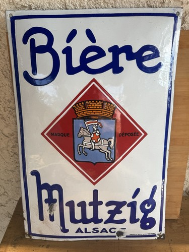 Bière mutzig plaque - mutzig,