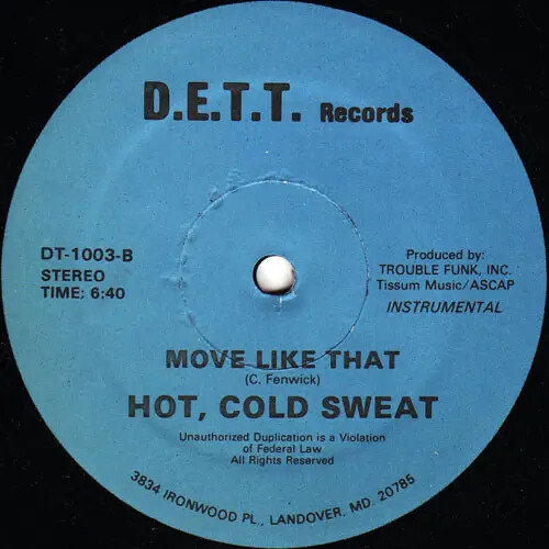 Hot cold sweat move - cold,