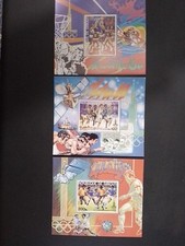 Djibouti Jeux Olympiques Préolympiques Football MNH neuf  yv 509 510 511 1979