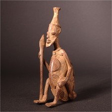 14082 Figurine En Bronze Dogon