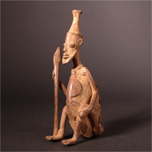 14082 figurine bronze dogon - bronze,