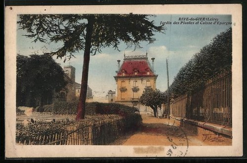 Cpa rive gier loire - cpa, /loire