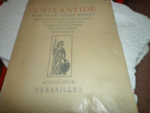 Pierre benoit atlantide - pierre, l'atlantide