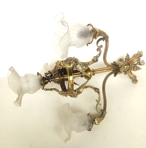 Magnifique ancien lustre - ancien, en