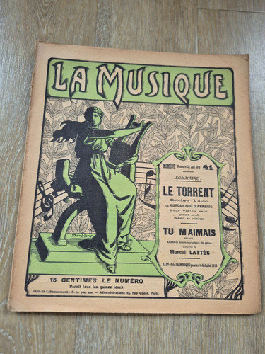 Ancien fascicule partitions - ancien,