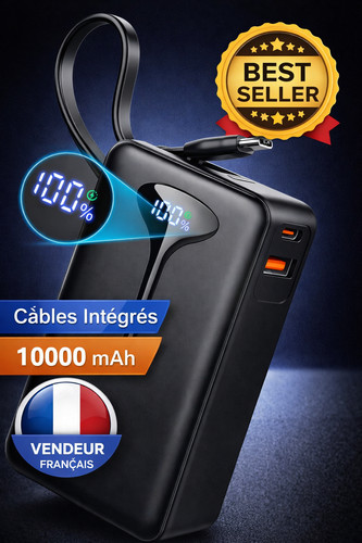 Batterie externe 10000mah - batterie,