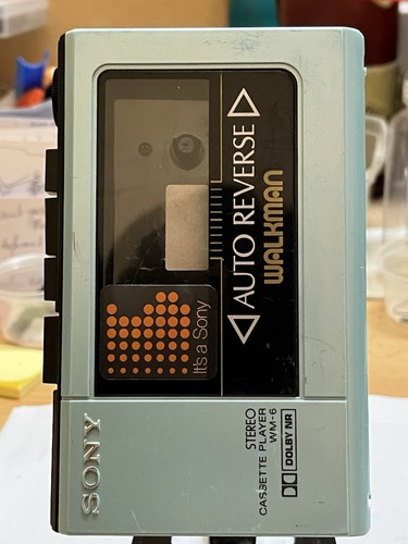 Sony portable cassette - wm-6,