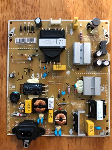 Power supply 43uj630v - lg,
