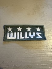 Écusson Willys Jeep Militaire