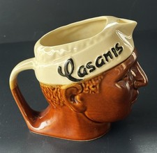 CASANIS: ancien pichet publicitaire Tête de Maure Corse Etat top !