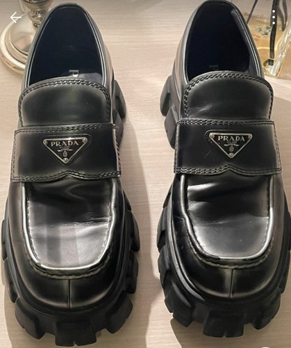 Mocassins monolith prada - monolith,