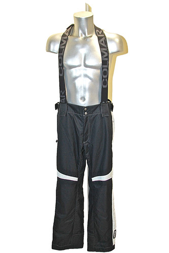 Pantalon salopette ski noire - salopette,