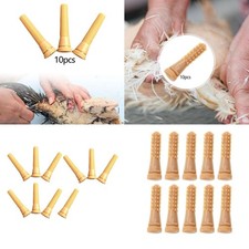 Lot de 10 doigts de plumeuse