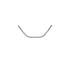 GUIDON BEACH BARS DIMPLED AND DRILLER 25.4 mm-CHROME-DS-300248