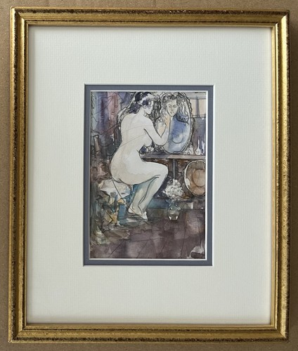 Aquarelle originale portrait - aquarelle,
