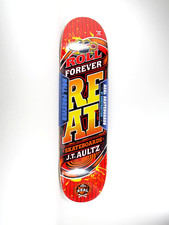 Vintage Skateboard Deck - REAL JT Aultz Roll Forever - 2009 Old Stock - mint