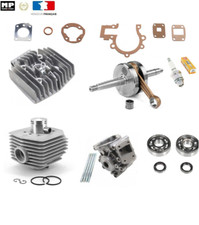 Kit moteur Cylindre Culasse Vilebrequin Joints Carter Roulement Goujons MBK 51 