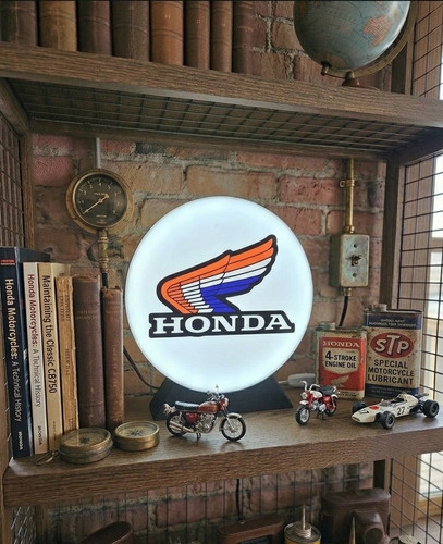 Enseigne honda moto vintage - enseigne,