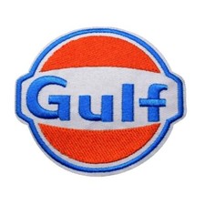 Patch Écusson Gulf (Réf a) - Thermocollant